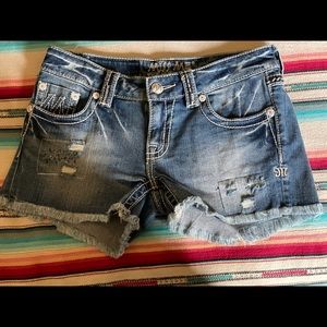 Miss Me denim shorts